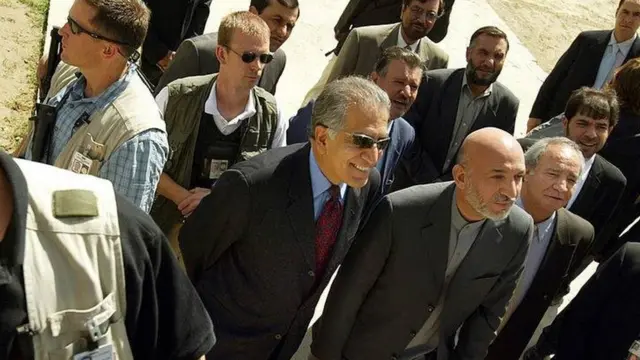 حامد کرزی او خليلزاد