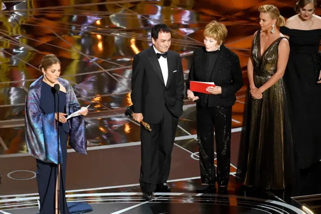 Ануше Ансарі зачитала промову від імені режисера "Комівояжера" Асгара Фархаді