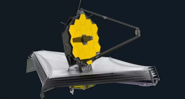 جیمز ویب سپیس ٹیلی سکوپ کا خاکہ