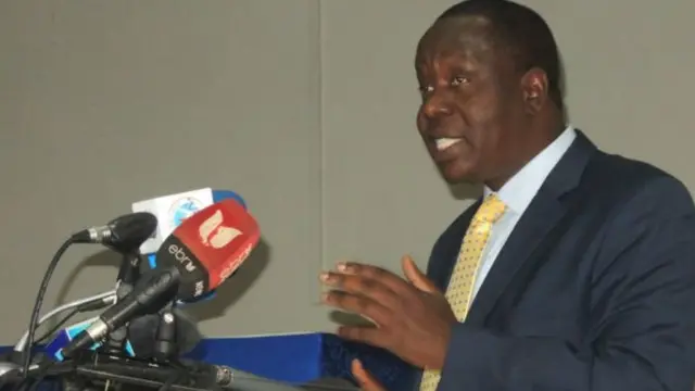 Kaimu waziri wa usalama wa ndani Fred Matiangi