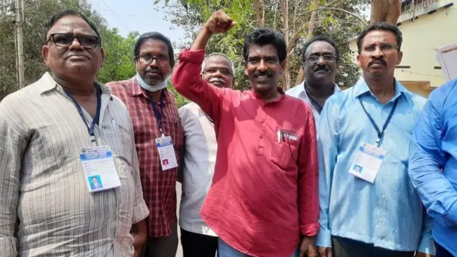 విశాఖపట్నంలోని 78వ వార్డులో గెలిచిన సీపీఎం అభ్యర్థి గంగారావు