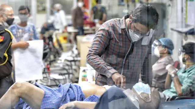 Hospitals have been overrun in many cities