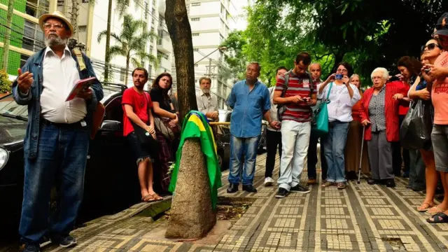 Homenagem a Marighella em 2015