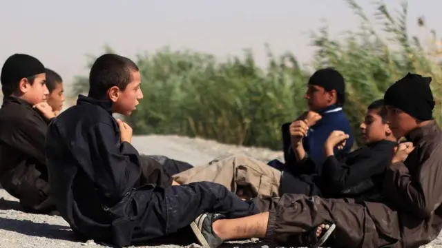 IŞİD videosundan bir görüntü.