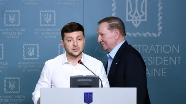 Зеленский и Кучма
