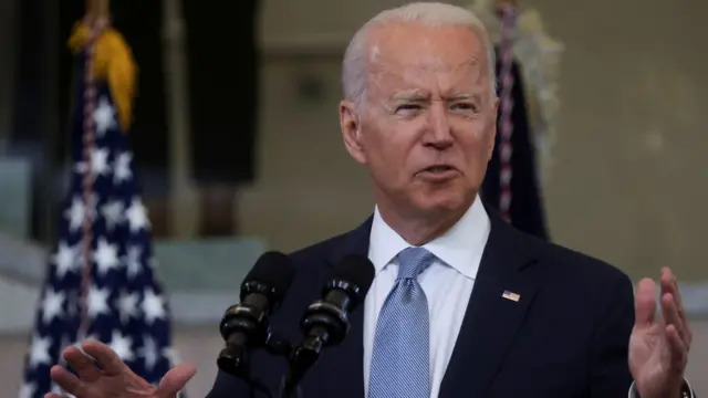 Джо Байден в Филадельфии 13 июля 2021