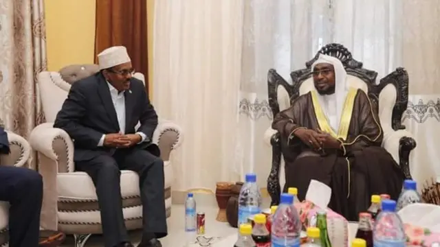 Boqor Burhaan ayaa ka mid ah dhaqanka la kulmay madaxweyne Farmaajo