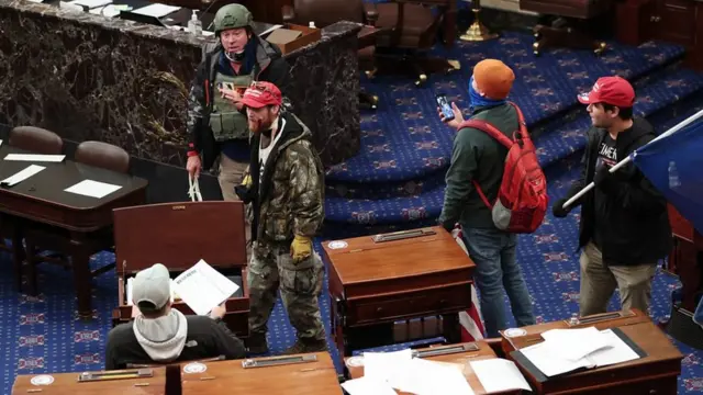 What was meant to be a day of peaceful power being transferred turned into a historic black mark.