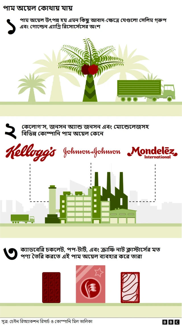 পাম অয়েলের ক্রেতা আছে সারা বিশ্বে