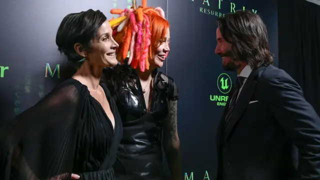 مراسم اکران ماتریکس در سانفرانسیسکو