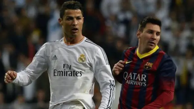 Cristiano Rolando y Lionel Messi