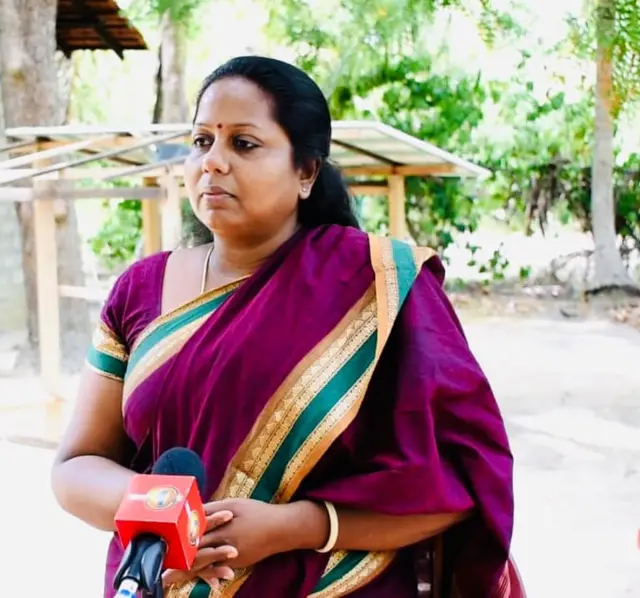 ஐக்கிய மக்கள் சக்தியின் தமிழ் பிரிவு ஊடகப் பேச்சாளர் உமாச்சந்திரா பிரகாஷ்