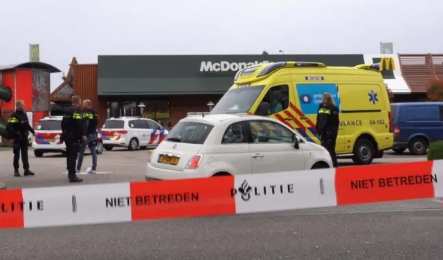 Zwolle'de saldırının düzenlendiği restoran