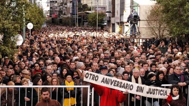 Protesta en Argentina