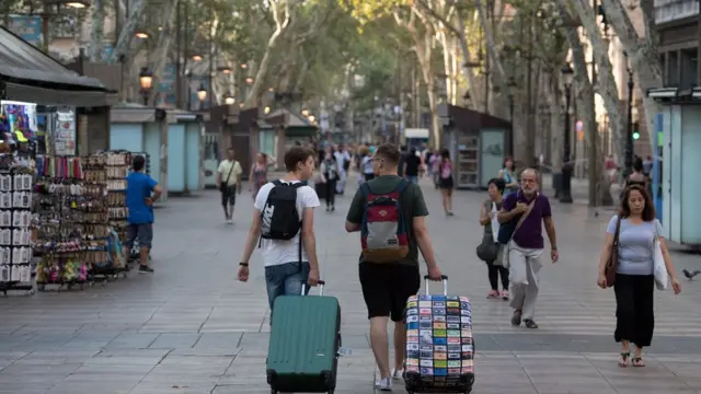 Las Ramblas, um dia depois dos ataques