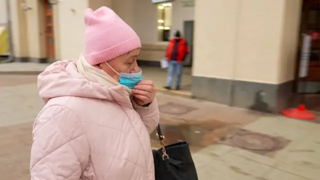 Enrevistada en Rusia
