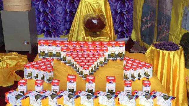 په هرات کې د زغفرانو نندارتون