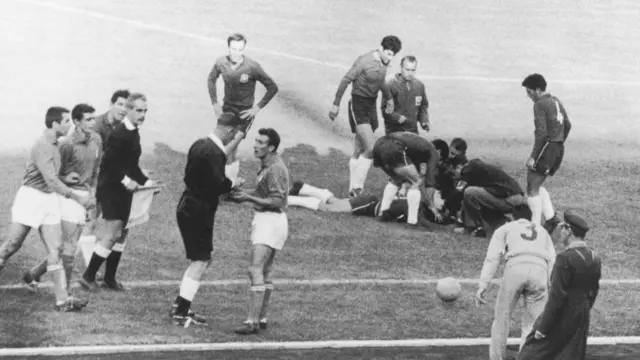 Batalla de Santiago entre Chile e Italia