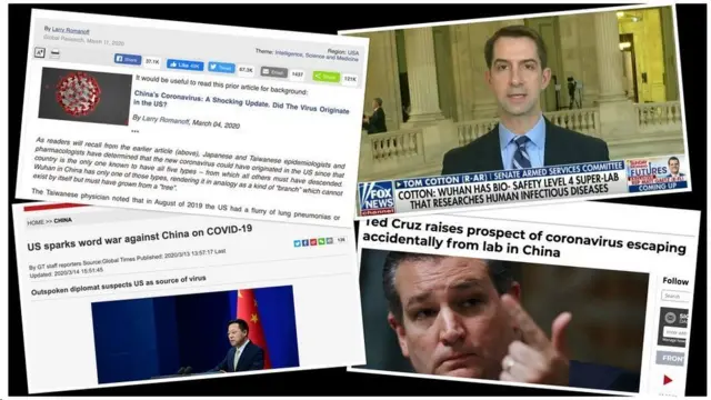 أطلقت الولايات المتحدة والصين نظريات لم يتم التحقق منها حول أصول فيروس كورونا