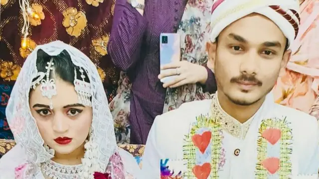 عائشہ اور ان کے شوہر حسان