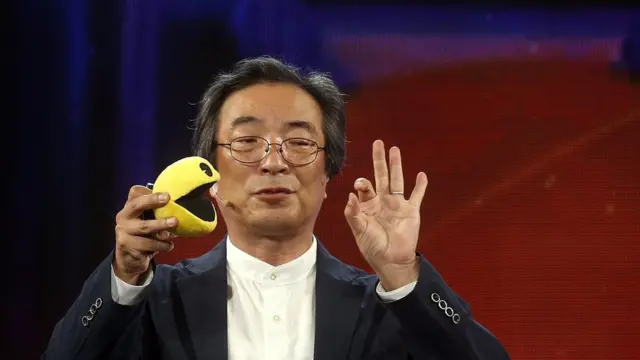 Toru Iwatani en el Congreso del Futuro, Santiago de Chile.