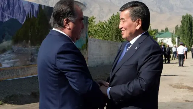 Кыргыз-тажик президенттеринин жолугуусу, 2019-жыл, июль