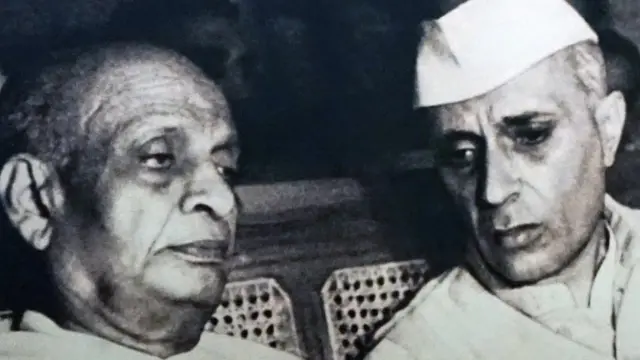 పటేల్, నెహ్రూ