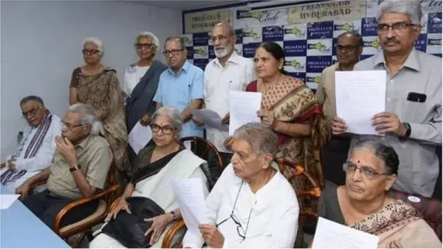 వరవరరావు విడుదలను కోరుతూ మేధావుల వినతి
