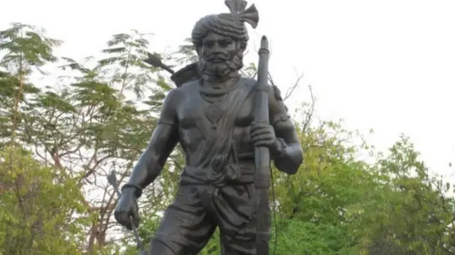 પુંજા ભૂલની પ્રતિમાની તસવીર