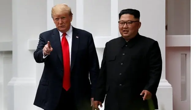 Trump alipokutana na Kim Jon un