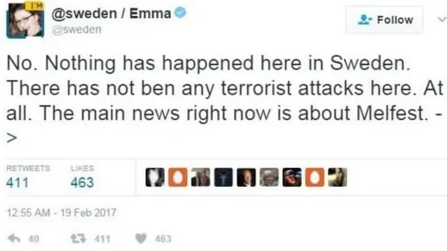 एमा का ट्वीट