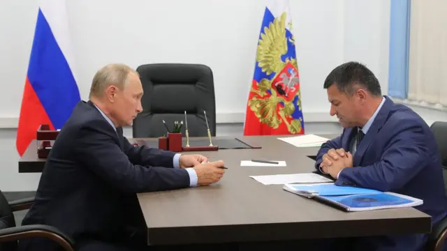 Путин и Тарасенко