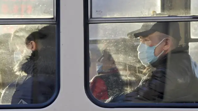 транспорт, маска, карантин