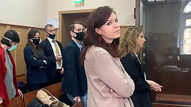 Кира Ярмыш в суде