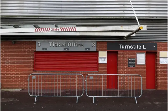 售票處關閉