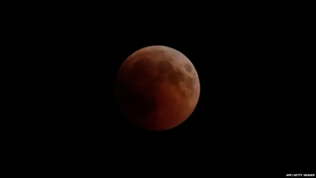 चंद्र ग्रहण, पूर्ण चंद्र ग्रहण