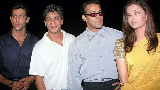 سلمان، شاہ رخ اور رتک کے ساتھ ایشوریا رائے