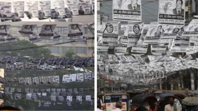 সংসদ নির্বাচনে বিভিন্ন দলের প্রচারণা