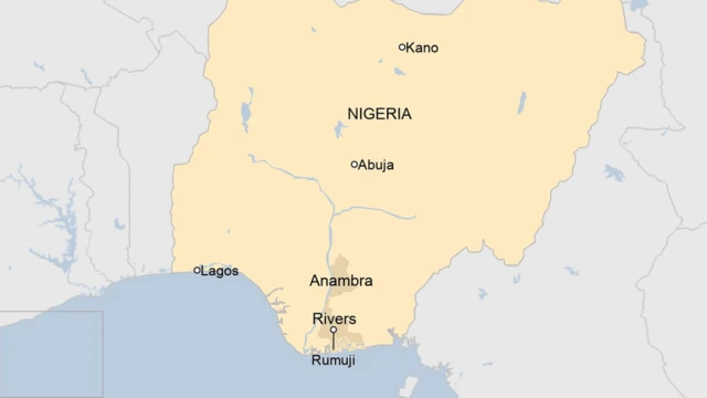 Ikarita ya leta ya Rivers muri Nigeria