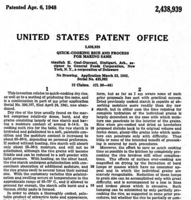 US PATENTS OFFICE