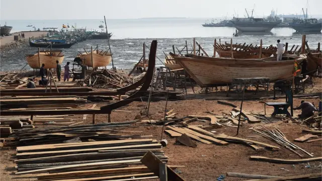 کراچی میں کشتیاں بنانے کی صنعت