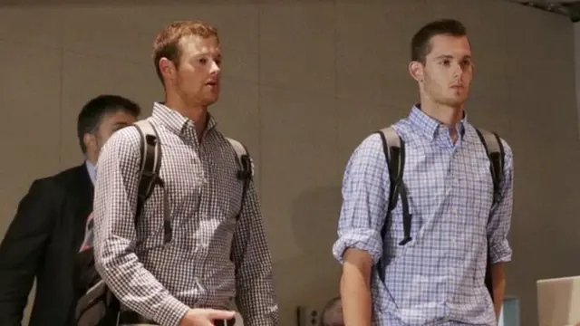 Джек Конгер (слева) и Гуннар Бенц (справа)