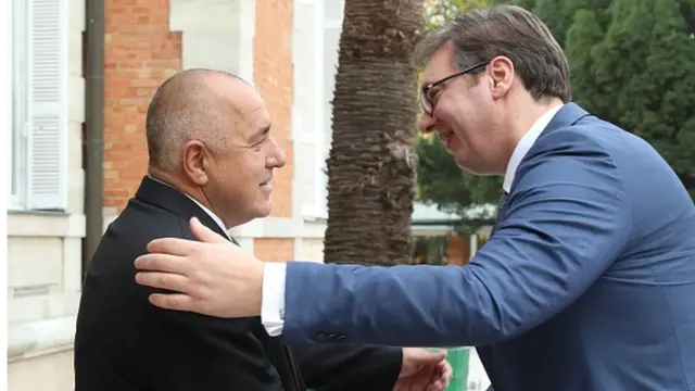 Bojko Borisov i Aleksandar Vučić