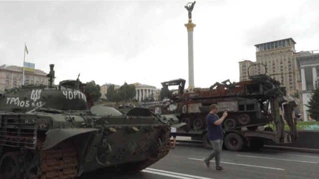 парад російської знищеної техніки