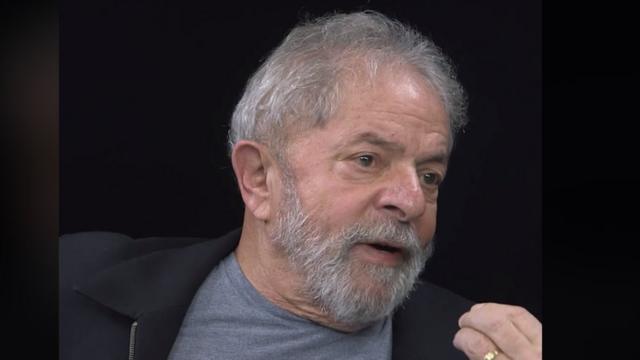 Lula em vídeo divulgado recentemente