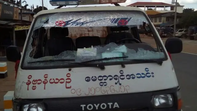 သြဂုတ် ၁၇ ရက်နေ့က လူနာသွားကယ်ထုတ်ဖို့ အသွား အပစ်ခံရတဲ့ ပရဟိတကား