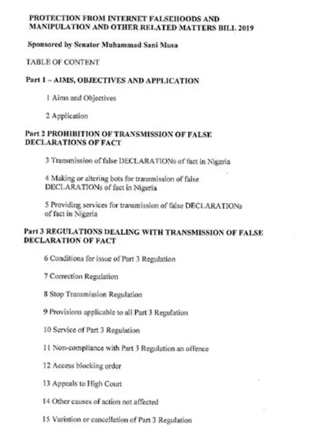 Di Social Media Bill