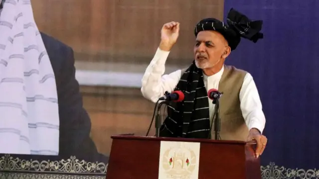 Президент Афганистана Ашраф Гани