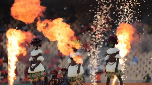 Fireworks for opening ceremony of CHAN 2020