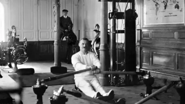 டைட்டானிக் கப்பலில் கட்டப்பட்ட உடற்பயிற்சி கூடம்